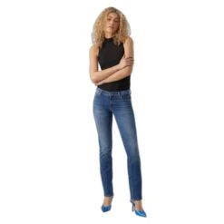 Jeans Vrouw Vero Moda Daf MR Straight DO317 -Moss Kopenhagen-winkel vero moda 10284790 4162428 5
