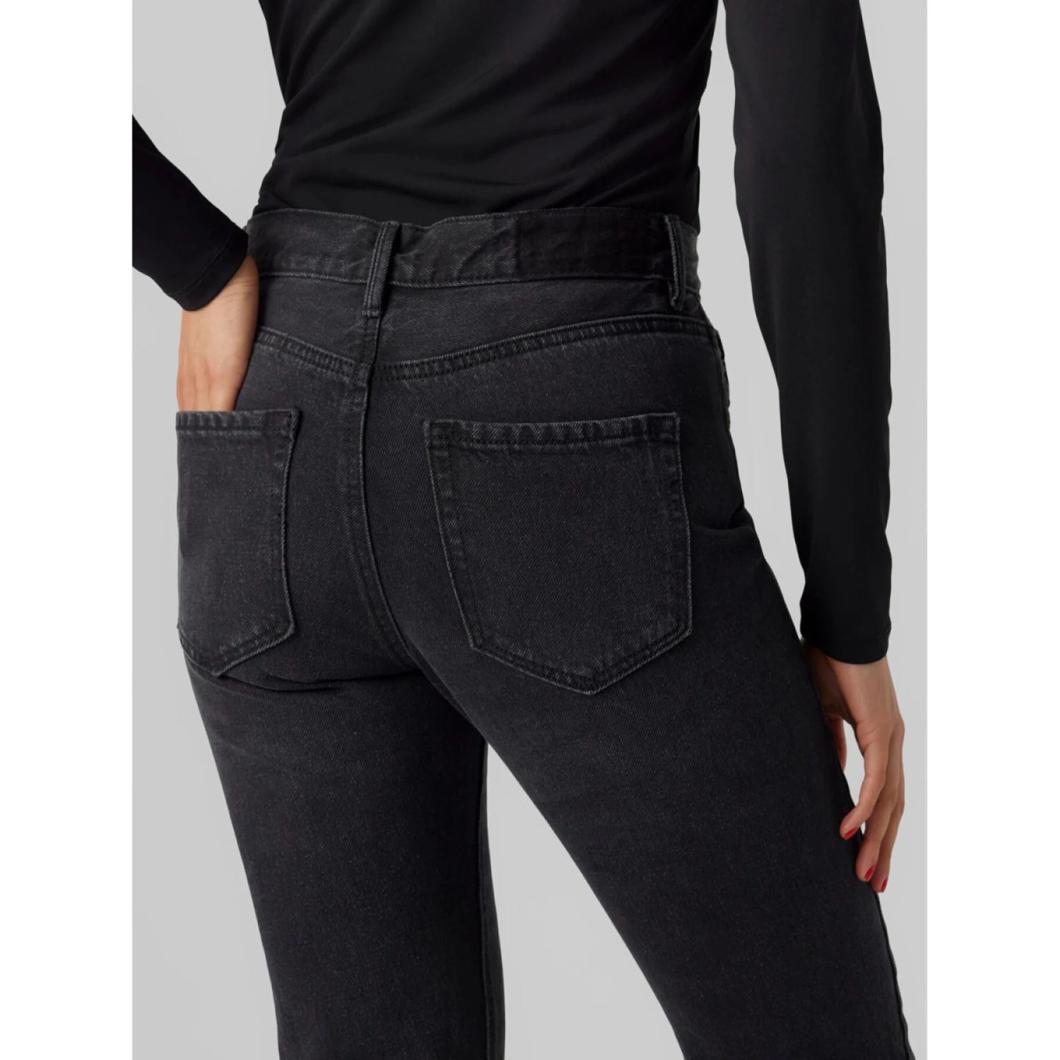 Rechte Jeans Voor Dames Vero Moda Hailey 7 Rechte Jeans Voor Dames Vero Moda Hailey - Afbeelding 5