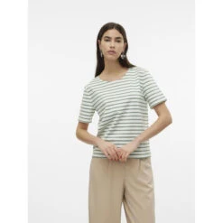 Dames-T-shirt Vero Moda Abby 10 Dames-T-shirt Vero Moda Abby -Moss Kopenhagen-winkel vero moda 10304716 4436675 3