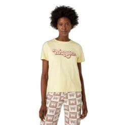 Dames-T-shirt Wrangler Regular