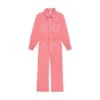 Dames Jumpsuit Wrangler CJ Kick Flare -Moss Kopenhagen-winkel wrangler 112332337 desert rose 4