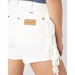 Damesshort Wrangler Fringed Festival -Moss Kopenhagen-winkel wrangler 112332463 3