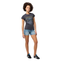 Damesshort Wrangler Boyfriend Shoreline 11 Damesshort Wrangler Boyfriend Shoreline -Moss Kopenhagen-winkel wrangler 112351036 bleu 4